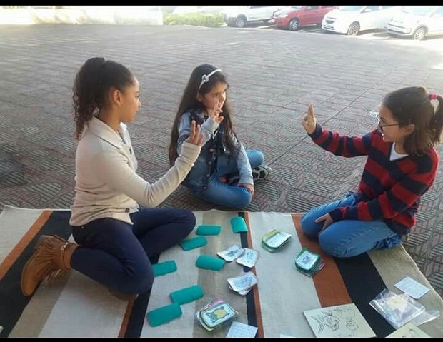 Oficina conta com a participação de 30 estudantes. Foto: Divulgação da Escola